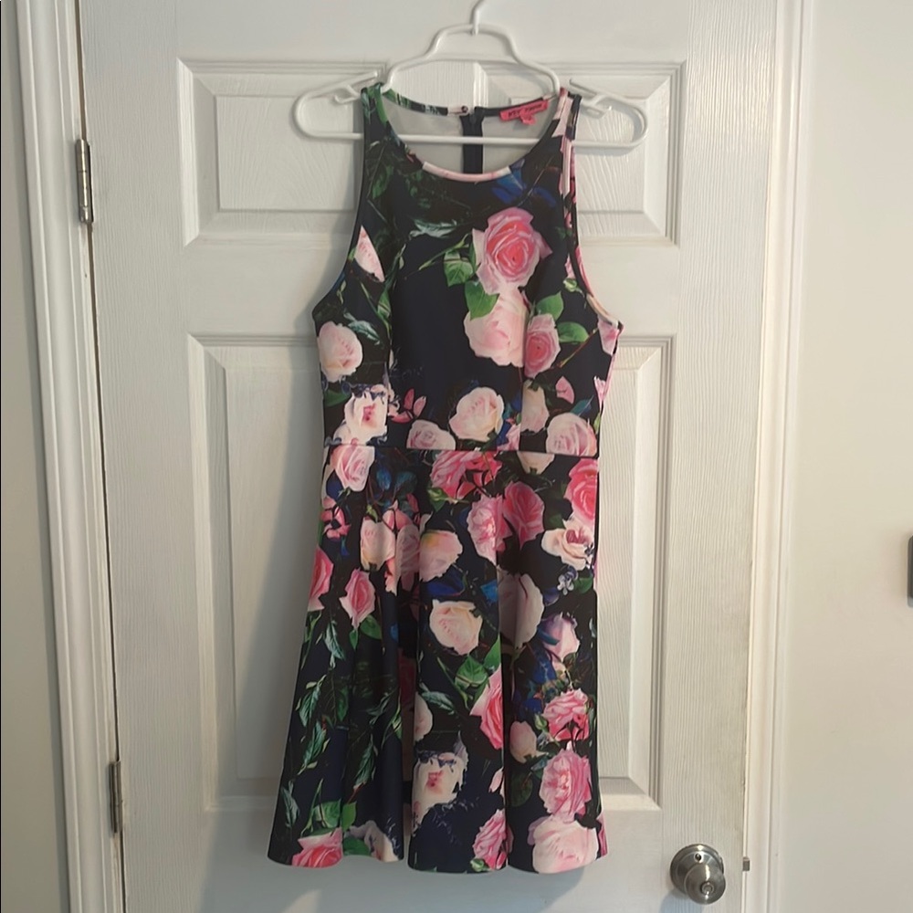 Betsey Johnson Multicolor Floral Dress